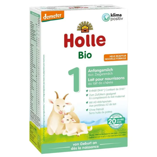 Holle 1 Bio Latte di Capra per Lattanti in Polvere 400 g